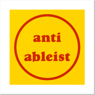 Anti Ableist Posters and Art